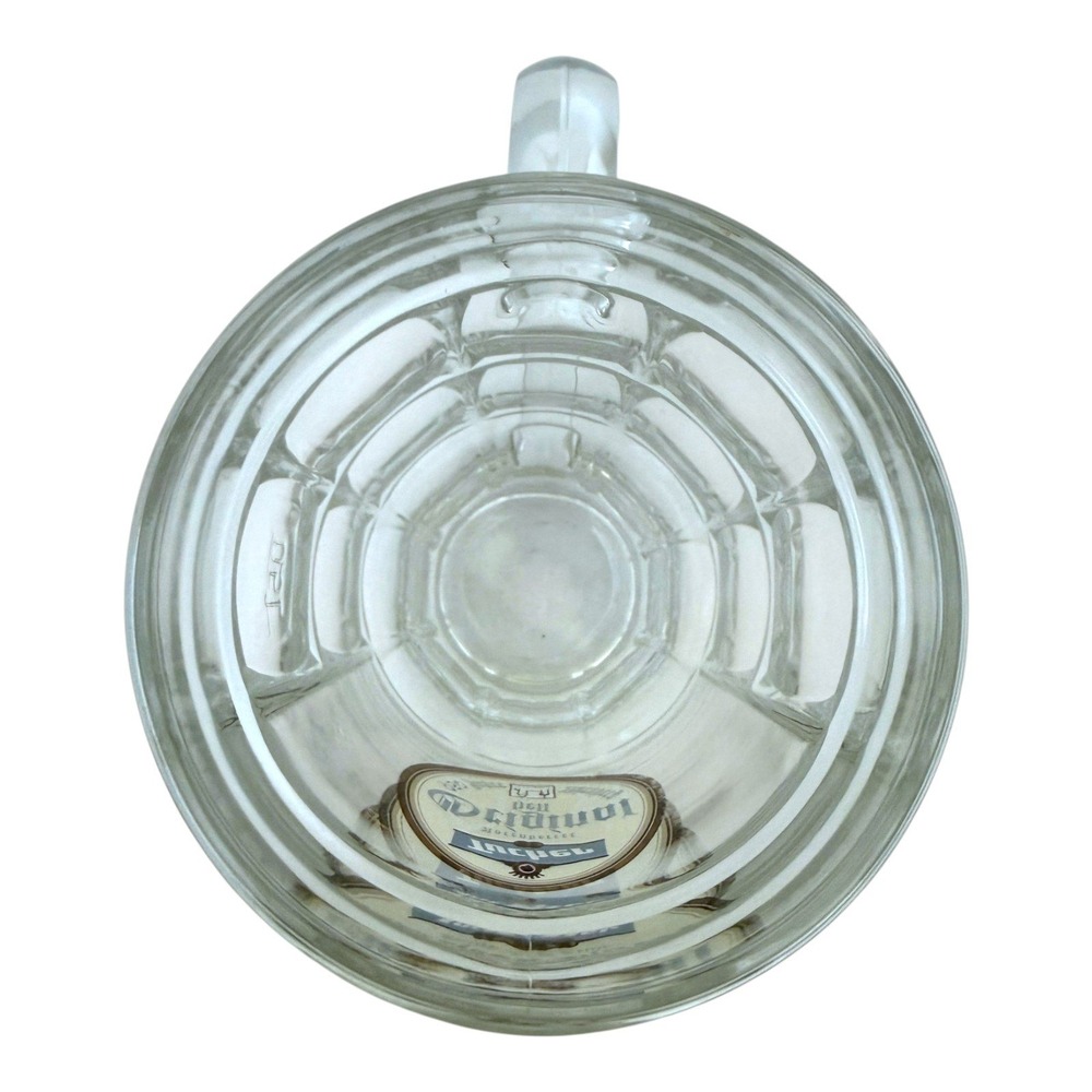 Tucher Nurnberger Original Hell 950 Jahre Nurnberg 0.5L Dimpled Glass Beer Mug - Picture 10 of 16